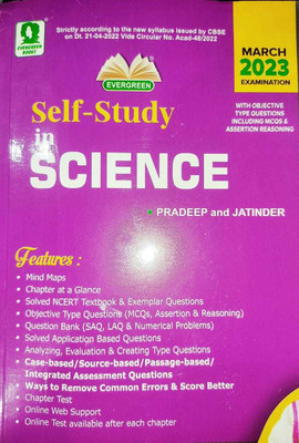 Evergreen Cbse Self-Study In Science - Class 9 - For 2023 Exams(Paperback, PRADEEP)