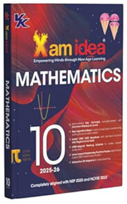 Xam Idea Class 10 Mathematics (2025-26)| Latest CBSE Syllabus | NEP 2020 & NCFSE 2023 Aligned | New Age Mind Maps & Practice Papers | Interactive 3D Diagrams Paperback – 1 June 2025(Paperback, xam idea) Xam Idea Class 10 Mathematics (2025-26)| Latest CBSE Syllabus | NEP 2020 & NCFSE 2023 Aligned | New Age Mind Maps & Practice Papers | Interactive 3D Diagrams Paperback – 1 June 2025(Paperback, xam idea)