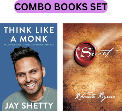 Think Like A Monk & The Secret For Self Help (Combo Book Set)(Paperback, Jay Shetty + Rhonda Byrne)