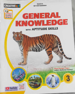 Creative Kids, General Knowledge With Aptitude Skills Class 3(Paperback, Tanushree Banerjee)