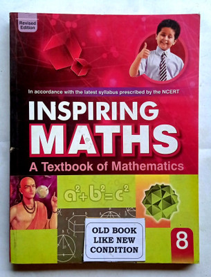 Inspiring Maths Class- 8 (Old Book)(Paperback, LAXMAN SINGH)