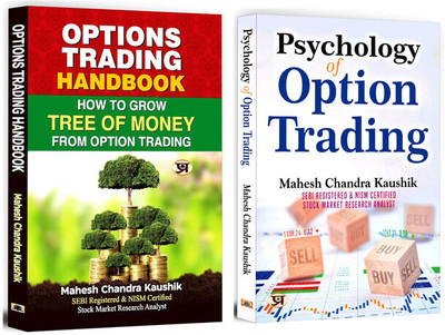 Option​s Trading Handbook + Psychology Of Option Trading | Master Options Trading With Strategy & Psychology | Options Trading | Stock Market | Trading Psychology | Option Strategies (Set Of 2 Books In English)(Paperback, Mahesh Chandra Kaushik)
