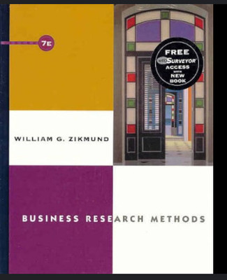 Business Research Methods William(Paperback, unknown)