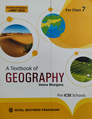 A Textbook Of Geography Class 7(Paperback, Veena Bhargava)