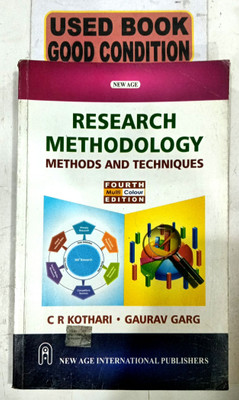 Research Methodology Methods And Techniques(Paperback, C R KOTHARI, GAURAV GARG)