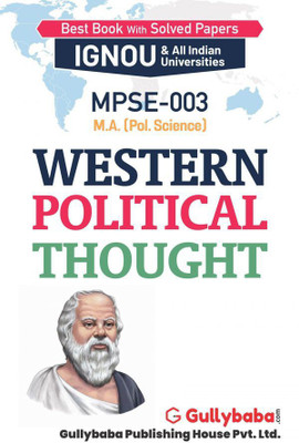 MPSE-03 Western Political Thought(Paperback, GPH Expert)
