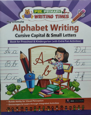 Max Alphabet Writing Cursive Capital & Small Letters(Paperback, T)