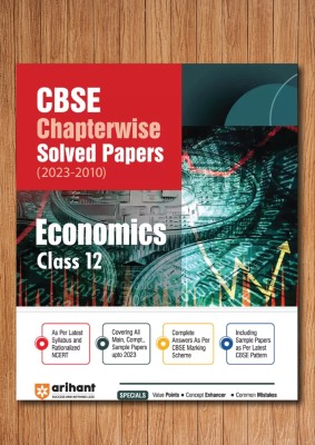 CBSE Economics Chapterwise Solved Papers 2023-2010 Class 12th(Paperback, Apeksha Agiwal, Pratima Jain Roy)