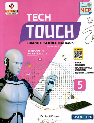 Spanford, Tech Touch, Computer Science Textbook, Class-5(Paperback, DR. SUNIL KUMAR)