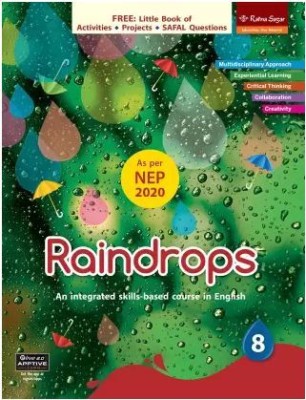 Ratna Sagar Raindrops Class - 8 An Integrated Skills-Based Course In English(Paperback, UMA RAMAN)