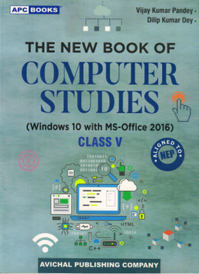 Apc The New Book Of Computer Studies Class - 5
(Windows 10 With Ms-Office 2016)(Paperback, Vijay Kumar Pandey, Dilip Kumar Dey)