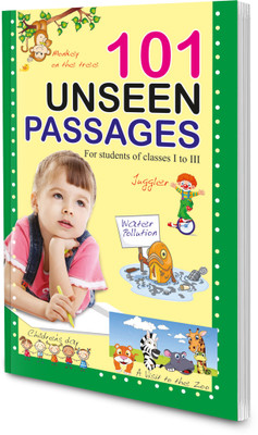 101 Unseen Passages (Class I to III) book : Learning book for children, Educational essay book | Unseen passage book for kids(Paperback, Sawan)