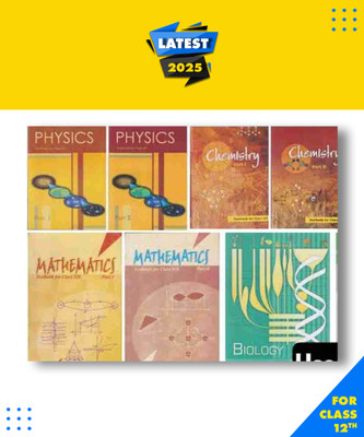 Ncert Books Class 12 Physics Chemistry Math Biology Sets 2023 Edition Paperback, Ncert|New Latest Edition For 2025-2026(Paperback, Ncert)