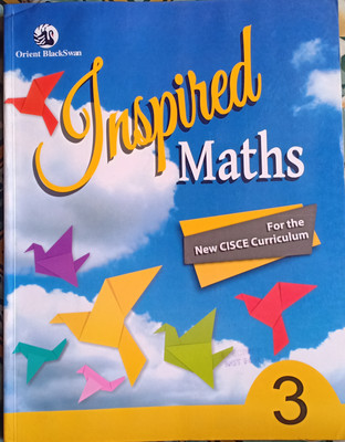 Inspired Math ICSE Class 3(Pepper back, Orient blackswan)