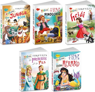 My First Book For Baby Board Fairy Tales -Books: (A Set Of 5 Books) Board Book | Super Large Size Combo For Collecters And Library Kids Board Fairy Tales Books(Paperback, Manoj)