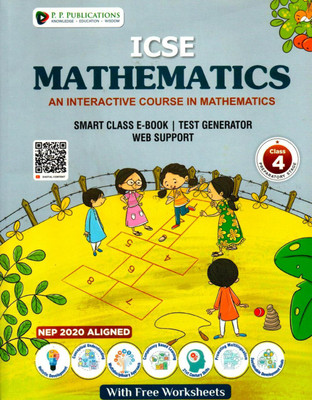 Icse Mathematics(An Interactive Course In Mathematics) Class - 4(Paperback, S C SAXENA)