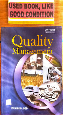 Quality Management(Paperback, KANISHKA BEDI)
