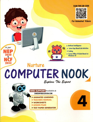Nurture Computer Nook For Class-4(Paperback, Dinesh Publications Team)