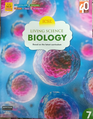 Icse Living Science Biology 7(Pepper back, D.k.rao)