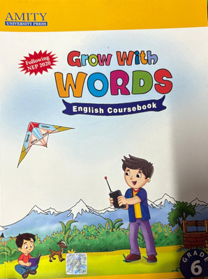 Grow With Words English Course Book Class 6(Paperback, Nomita wilson)