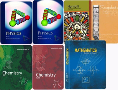 NCERT Textbooks For Class 11th (PCME) - Physics Part 1&2, Chemistry Part 1&2, Maths And English - Set Of 7 Books - As Per New Edition 2025(Hardcover, NCERT)