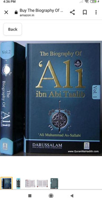 The Biography Hazrat Ali Ibn Abi Taalib 2 Vol(Hardcover, Ali Muhammad As sallabi)