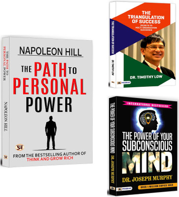 The Path To Personal Power + The Triangulation Of Success + The Power Of Your Subconscious Mind | International Bestselling Books | Know The Short, Impactful Tips To Get Success, Offering Practical Insights And Actionable Strategies (Set Of 3 Books In English)(Paperback, Napoleon Hill, Dr. Timothy L