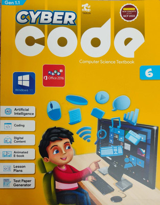 Cyber Code Computer Science Textbook Class 6(Paperback, Tarun Publications)