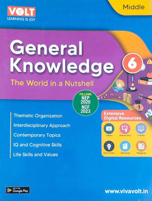 Volt, General Knowledge Class 6(Paperback, Volt)