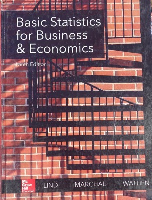 Basic Statistics For Business And Economics(Hardcover, Marchal)