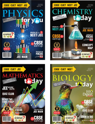 MTG Monthly Magazines Of January 2024 - Physics For You, Chemistry Today, Mathematics Today & Biology Today For JEE & NEET Exam 2024(Paperback, MTG Editorial Board)