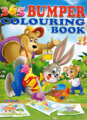 365 Bumper Colouring Book | Fun Activity Book For Kids | Camford Publications(Paperback, Genric)