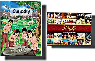 ORIGINAL NCERT CLASS - 08 Curiosity Science & Kriti Art's Textbook For Class - 08 As Per National Education Policy (Set Of 02 Book's) For Grade - VIII 2025-26 EDITION | (कक्षा 8 के लिए पाठ्यपुस्तक, लेटेस्ट, नवीनतम संस्करण 2025 एडिशन) | UPDATED & LATEST EDITION 2025(Paperback, NCERT) ORIGINAL NCERT CLASS - 08 Curiosity Science & Kriti Art's Textbook For Class - 08 As Per National Education Policy (Set Of 02 Book's) For Grade - VIII 2025-26 EDITION | (कक्षा 8 के लिए पाठ्यपुस्तक, लेटेस्ट, नवीनतम संस्करण 2025 एडिशन) | UPDATED & LATEST EDITION 2025(Paperback, NCERT)