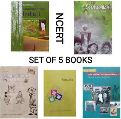Original NCERT | Class 9 Book Set Of 5 – Science, Economics, Civics, Moments, History | 2025–26 Edition | English Medium(Paperback, National Council of Educational Research and Training (NCERT)) Original NCERT | Class 9 Book Set Of 5 – Science, Economics, Civics, Moments, History | 2025–26 Edition | English Medium(Paperback, National Council of Educational Research and Training (NCERT))