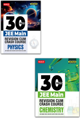 MTG 30 Days JEE Main Revision Cum Crash Course Physics & Chemistry Book For 2026 Exam | JEE Main 2025 Previous Years Solved Question Paper Included | Based On JEE Main Latest Pattern (Set Of 2 Books)(Paperback, MTG Editorial Board)