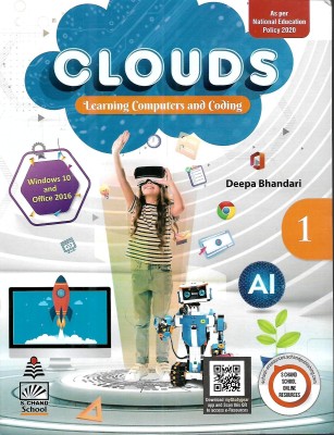 CLOUDS FOR CLASS-1 (Learning Computers Coding)(Paperback, DEEPA BHANDARI)