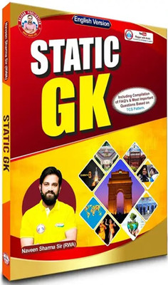 Static G.K 2025 | New English Edition By Ankit Bhati Sir & Naveen Sir | Updated Guide For All Competitive & Government Exams(Paperback, Naveen Sharma Sir)