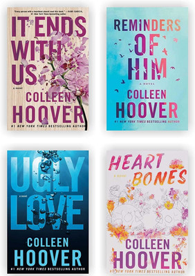 It Ends With Us + Heart Bones + Ugly Love + Reminder Of Him(Paperback, Colleen Hoover)