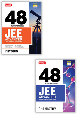 MTG 48 Years JEE Advanced (2025-1978) Chapter-Wise Previous Years Solved Papers Physics & Chemistry (Set Of 2 Book) | JEE Advanced PYQ Question Bank For 2026 Exam(Paperback, PROF.SP ARYA, �DR.MS�YADAV) MTG 48 Years JEE Advanced (2025-1978) Chapter-Wise Previous Years Solved Papers Physics & Chemistry (Set Of 2 Book) | JEE Advanced PYQ Question Bank For 2026 Exam(Paperback, PROF.SP ARYA, �DR.MS�YADAV)