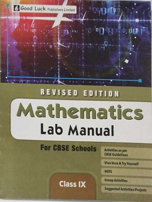 Good Luck Mathematics Lab Manual Class-9 Revised Edition(perfect paperback, C.JAYASREE)