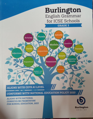 Burlington English Grammar For ICSE School Grade-3(Paperback, Panel of Author)