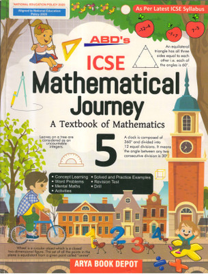 ABD's ICSE Mathematical Journey - 5(Paperback, Swati Korde)