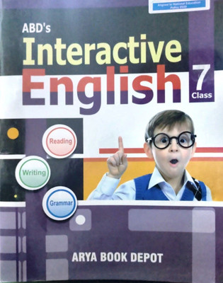 Arya Book Depot Interactive English Class - 7(Paperback, T)