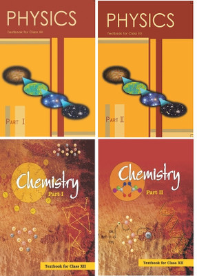 NCERT Textbook For Class-XII | Physics Part-I | Physics Part-II | Chemistry Part-I | Chemistry Part-II | 4 Books Set | Latest Edition(Paperback, NCERT)
