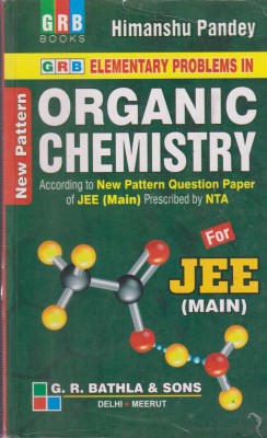 Crb Elementary Problems In Organic Chemistry For Jee (Main) By Himanshu Pandey(Paperback, HIMANSHU PANDEY)