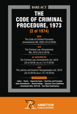 The Code Of Criminal Procedure, 1973 (2 Of 1974) Cr.p.c. Bare Act 2021(Paperback, Alok Kumar Ranjan)