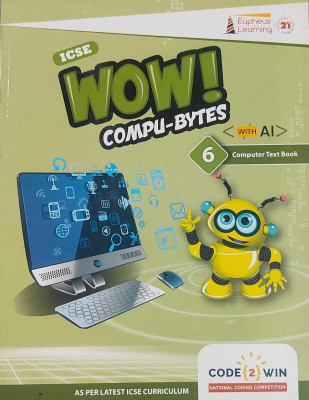 Eupheus Learning Wow Compu-Bytes Computer Class 6(Paperback, Eupheus Learning)