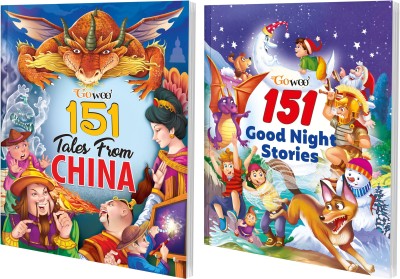 151 Tales From China And 151 Goodnight Stories I Pack Of 2 Books I Perfect Gift For 9+ Kids By Gowoo(Paperback, Manoj Publication editorial board)