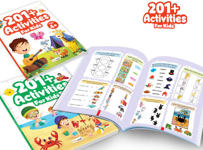 201+ Activities For Kids Age 3 And 4+ : Toddler Maze And Match Books, Kids Visual Skill Builder Books, Early Brain Development Activity Books | Pack Of 2 Activity Books(Paperback, GOWOO) 201+ Activities For Kids Age 3 And 4+ : Toddler Maze And Match Books, Kids Visual Skill Builder Books, Early Brain Development Activity Books | Pack Of 2 Activity Books(Paperback, GOWOO)