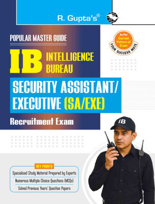 IB: Security Assistant (SA)/Executive (EXE)/Multi-Tasking Staff (MTS)/Motor Transport (MT)/General (GEN) Recruitment Exam Guide(Paperback, RPH Editorial Board)